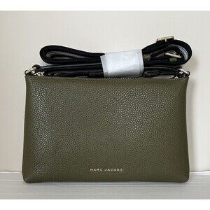New Marc Jacobs Cosmo Crossbody Pebble Leather Beech